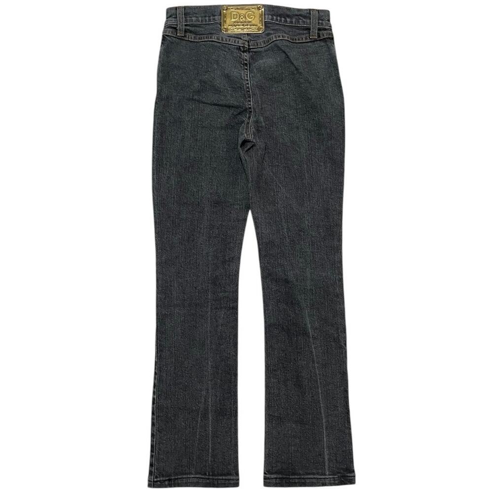 Dolce & Gabbana Vintage Hi-Rise Metal Back Emblem Jeans